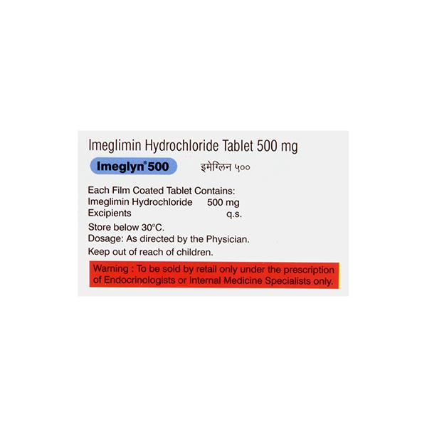IMEGLYN 500 Tablet 10's