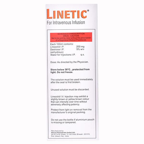 Linetic 200mg Injection 100ml