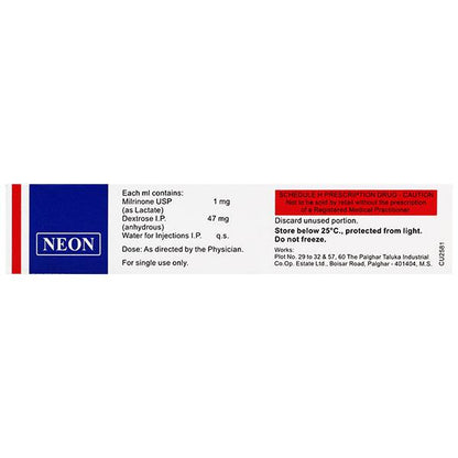 MILRINEON 10MG INJECTION 10ML