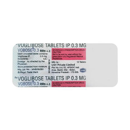 Vobose 0.3mg Tablet 10'S