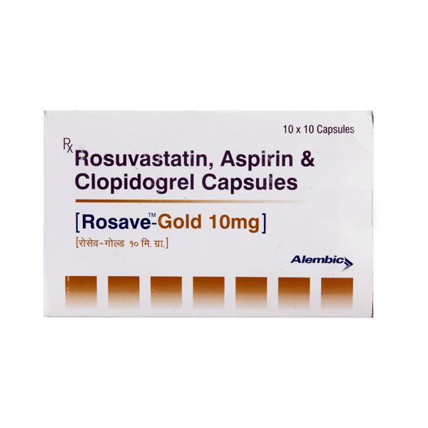 Rosave Gold 10mg Capsule 10'S