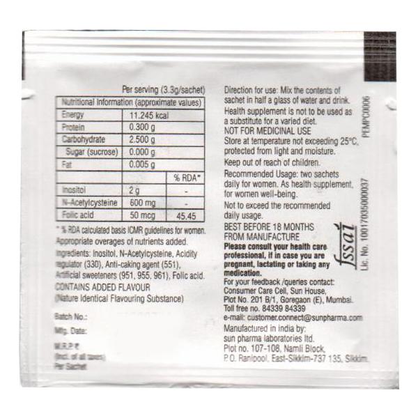 NORMOZ PLUS SUGAR FREE Powder 3.3gm