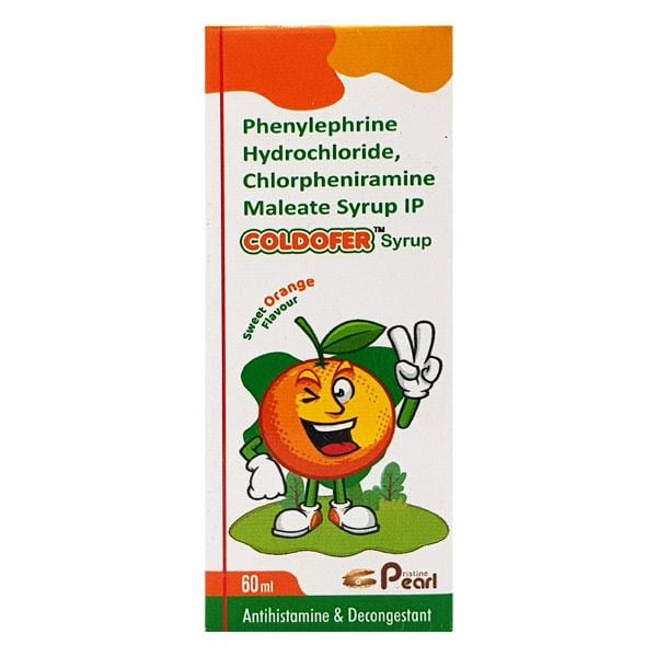 COLDOFER ORANGE FLAVOUR Syrup 60ml