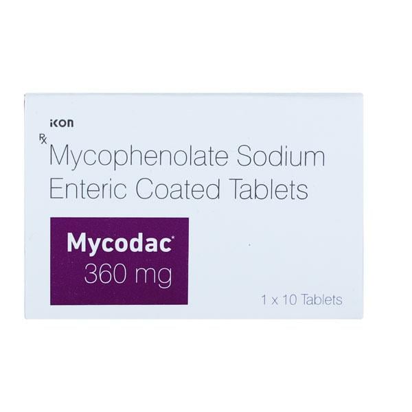 MYCODAC 360mg Tablet 10's