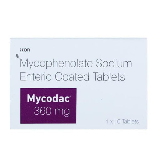MYCODAC 360mg Tablet 10's