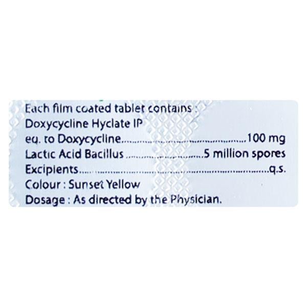 DOXYCET 100mg Tablet 10's