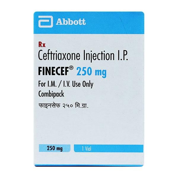 Finecef 250mg Injection 1's