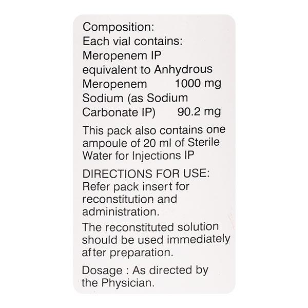 Merobax 1gm Injection 1's