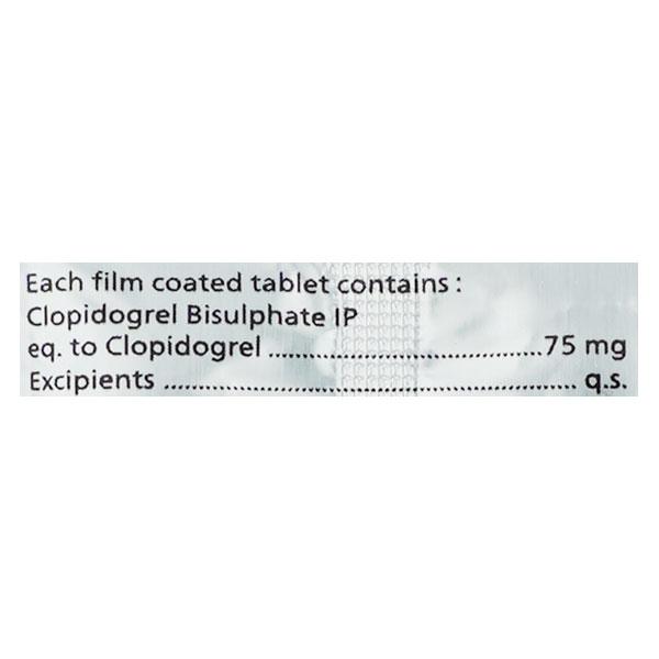 CLOPICAN 75mg Tablet 10's
