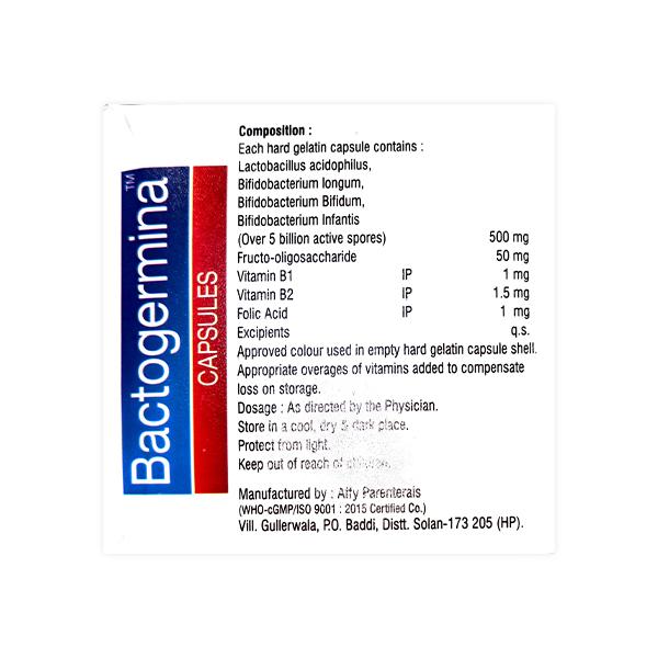 BACTOGERMINA Capsule 10's