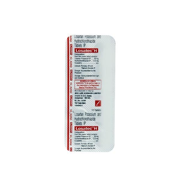 Losatec H Tablet 10'S