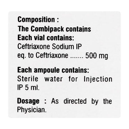 LYCEFT 500mg Injection 1's