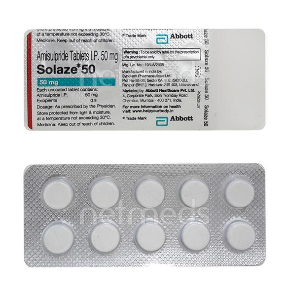 Solaze 50mg Tablet 10'S