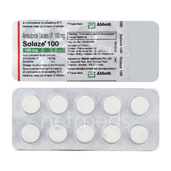 Solaze 100mg Tablet 10'S