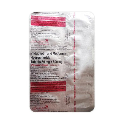 VILMAX M 500mg Tablet 10's