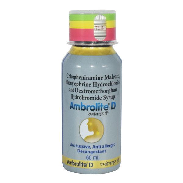 Ambrolite D Syrup 60ml