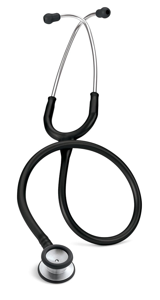 3M Littmann Classic II Pediatric Stethoscope (2113) Black Tube - Global Surgicals