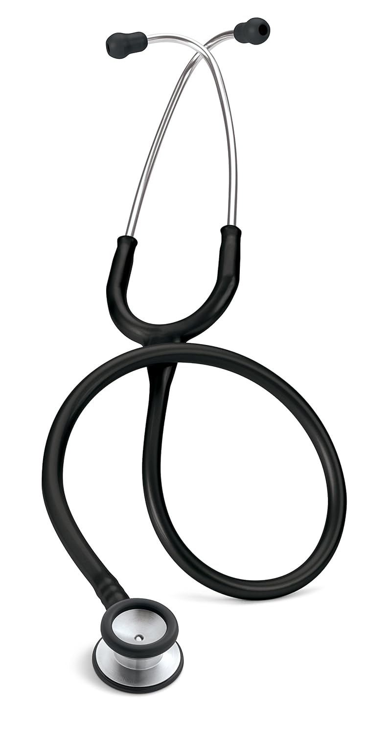 3M Littmann Classic II Pediatric Stethoscope (2113) Black Tube - Global Surgicals