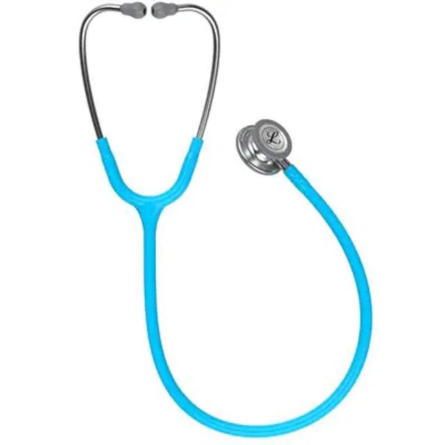 3M Littmann Classic III Monitoring Stethoscope Turquoise - Global Surgicals