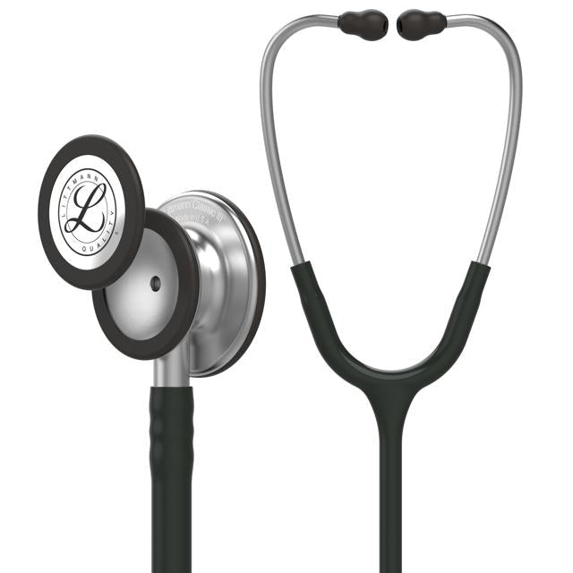 3M Littmann Classic III Stainless Steel Chestpiece Monitoring Stethoscope - Global Surgicals