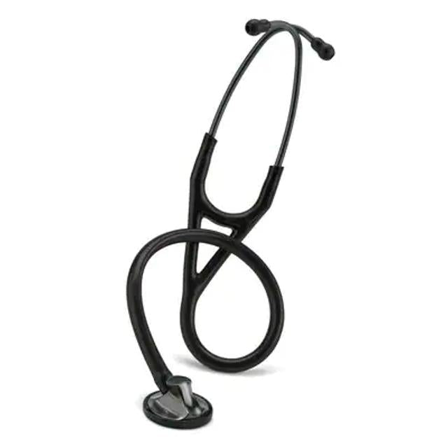 3M Littmann Master Cardiology Stethoscope (2176) - Smoke Finish Chestpiece Black Tube - Global Surgicals