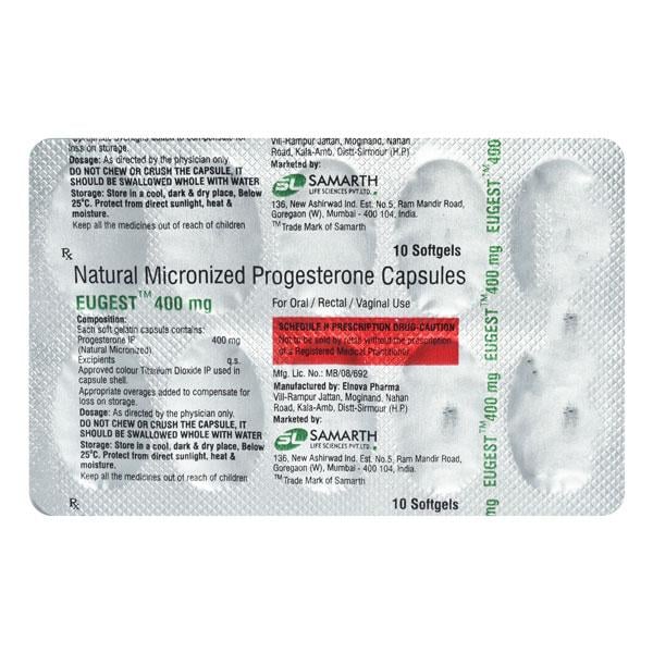 Eugest 400mg Capsule 10'S