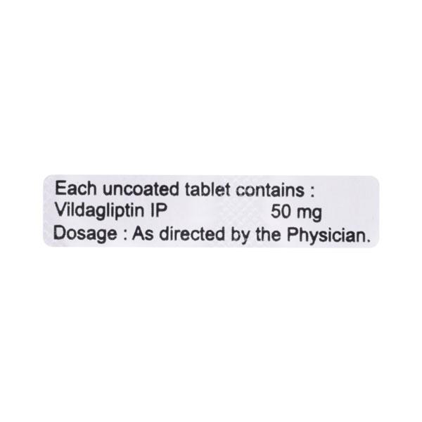 ZILDAGLIP 50 Tablet 15's