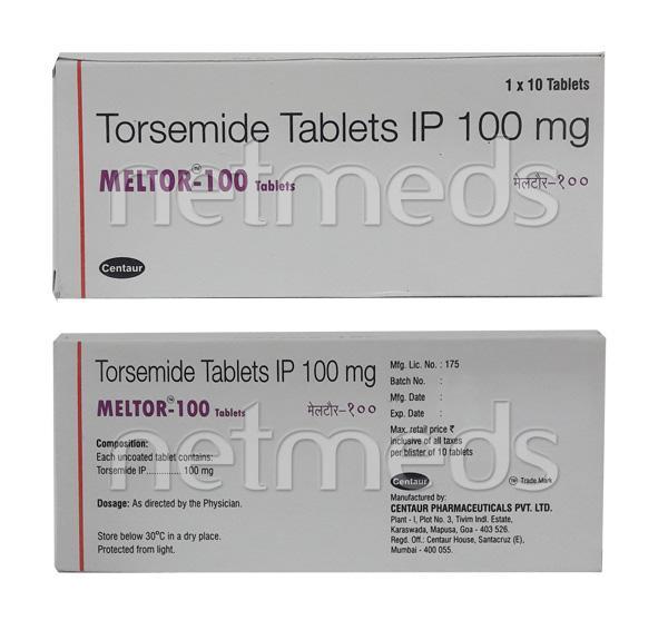 Meltor 100mg Tablet 10'S