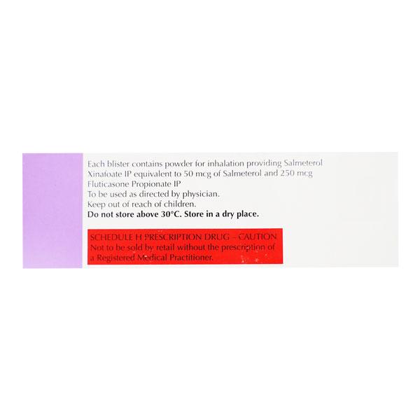 SERETIDE ACCUHALER 50/250mcg Blister 60's