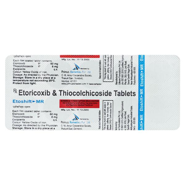 ETOSHIFT MR Tablet 10's