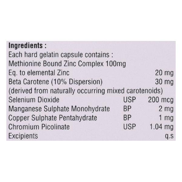 Zitcare Capsule 30'S