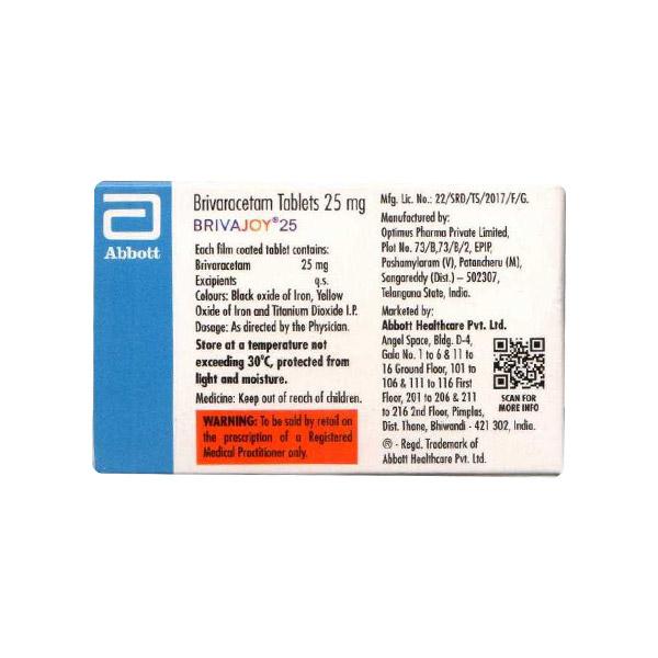 BRIVAJOY 25 Tablet 14's