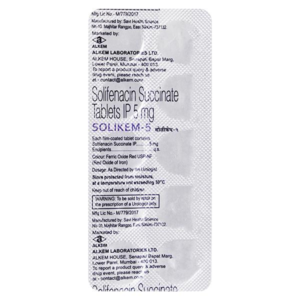 Solikem 5mg Tablet 10'S