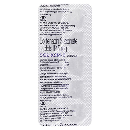 Solikem 5mg Tablet 10'S