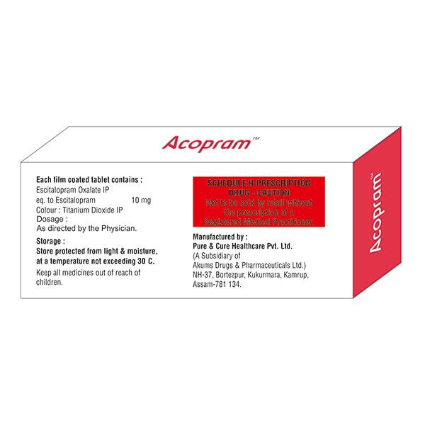 ACOPRAM 10 Tablet 10's
