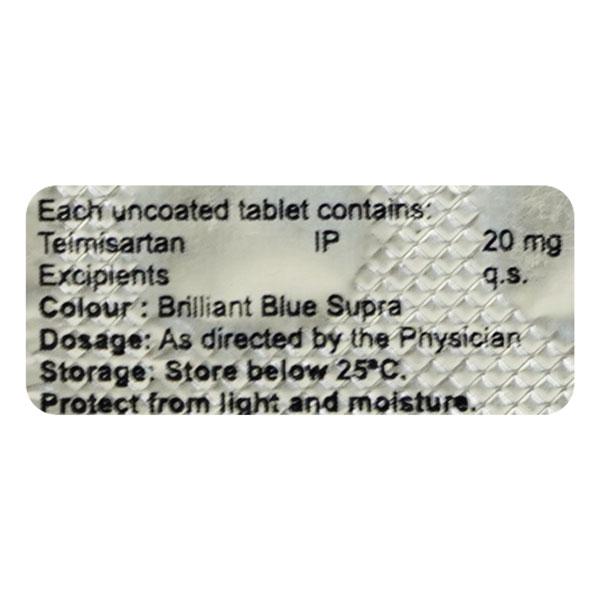 TELAID 20 Tablet 10's