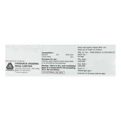 Adonia Moisturising Cream 100gm