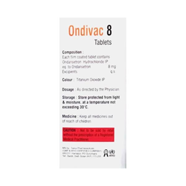 ONDIVAC 8 Tablet 10's