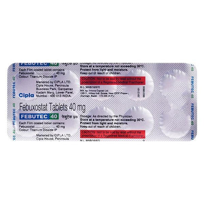 FEBUTEC 40 Tablet 10's