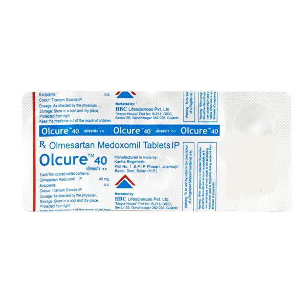 Olcure 40mg Tablet 10'S