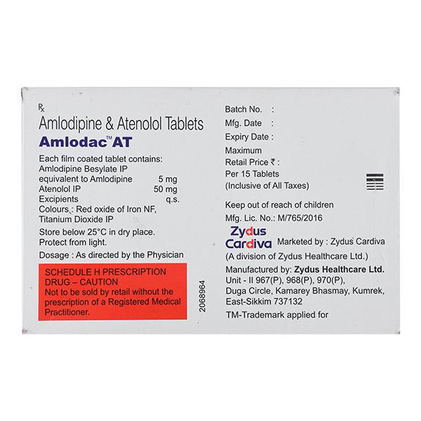 AMLODAC AT Tablet 15's