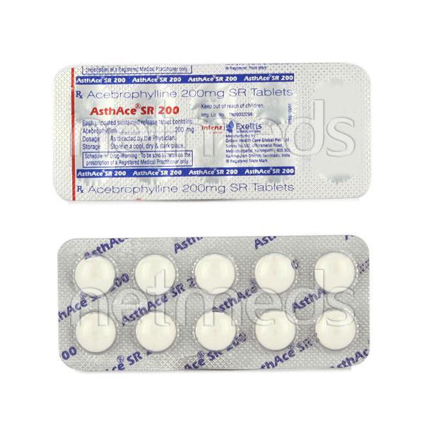 Asthace SR 200mg Tablet 10'S