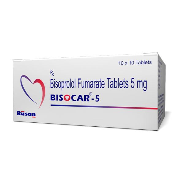 Bisocar 5mg Tablet 10'S