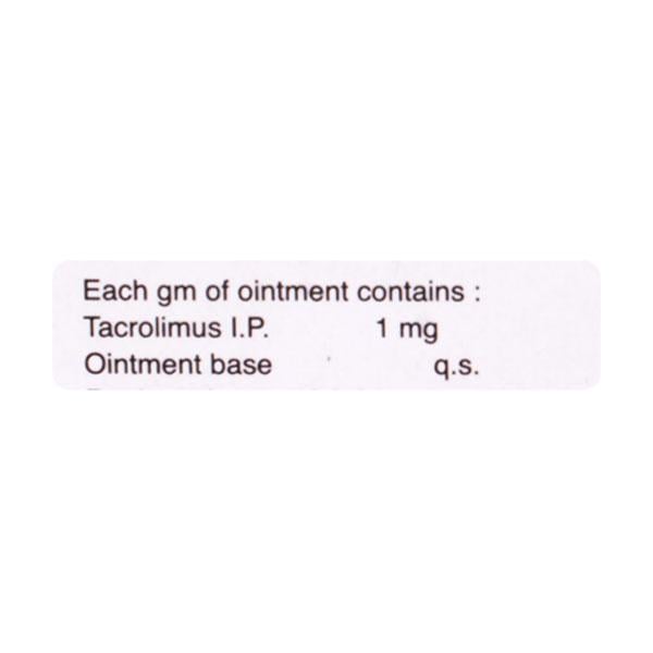 Tacrotor 0.1% Ointment 10gm