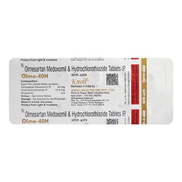 OLMO H 40mg Tablet 10's