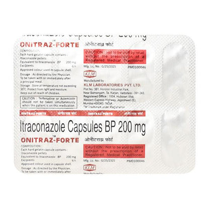 Onitraz Forte Capsule 10'S