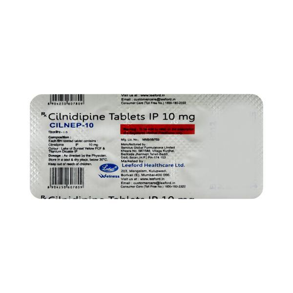 Cilnep 10mg Tablet 10'S