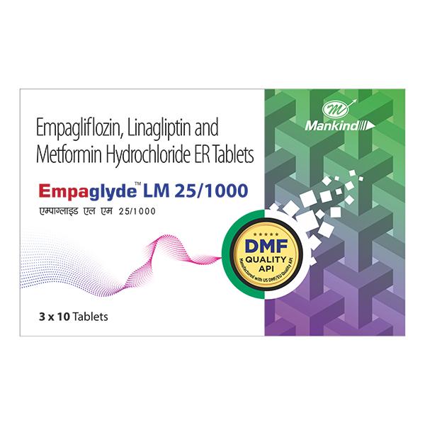 EMPAGLYDE LM 25/1000 Tablet 10's