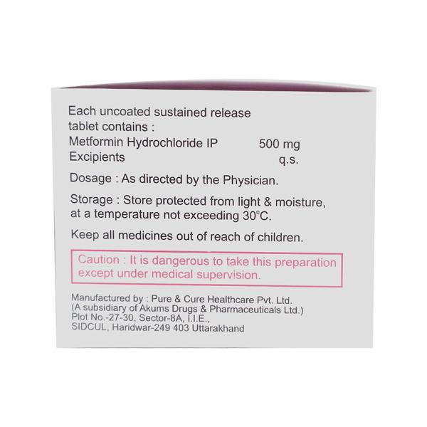 Metabest 500mg Tablet 10'S