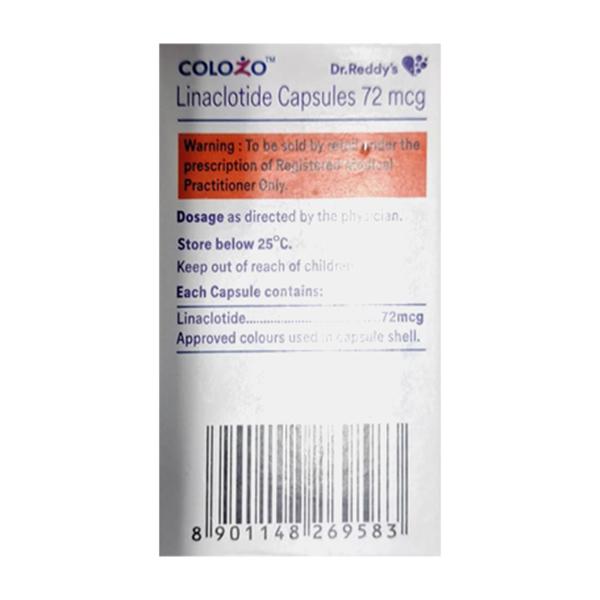 COLOZO 72mcg Capsule 10's